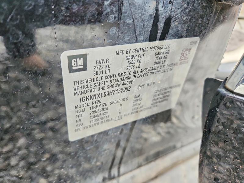 2017 Gmc Acadia მანქანა იყიდება აუქციონზე, vin: 1GKKNXLS9HZ132962, აუქციონის ნომერი: 66791306