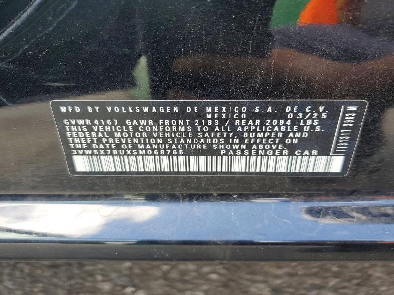 Продаж на аукціоні авто 2025 Volkswagen Jetta, vin: 3VW5X7BUXSM068765, номер лоту: 63618786