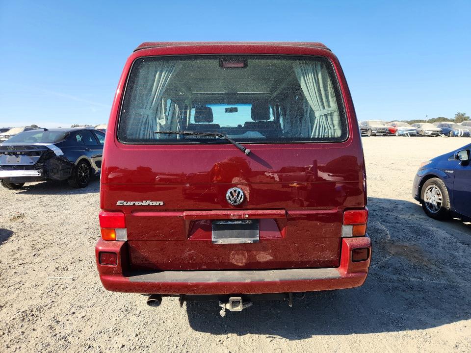 Aukcja sprzedaży 2002 Volkswagen Eurovan, vin: WV2NB470X2H057325, numer aukcji: 66147436