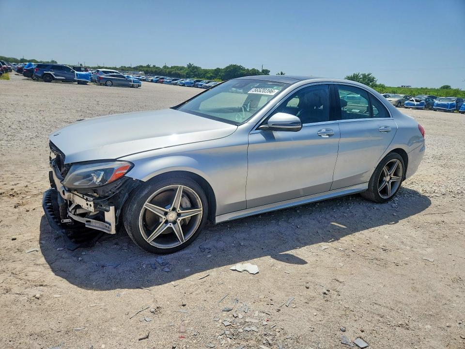 56520396 :رقم المزاد ، 55SWF4KB0GU125637 vin ، 2016 Mercedes-benz C مزاد بيع