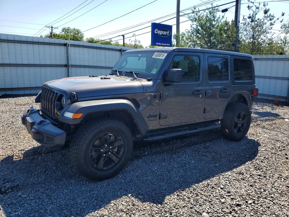 Auction sale of the 2021 Jeep Wrangler Unlimited, vin: 1C4HJXDN9MW857001, lot number: 65088816
