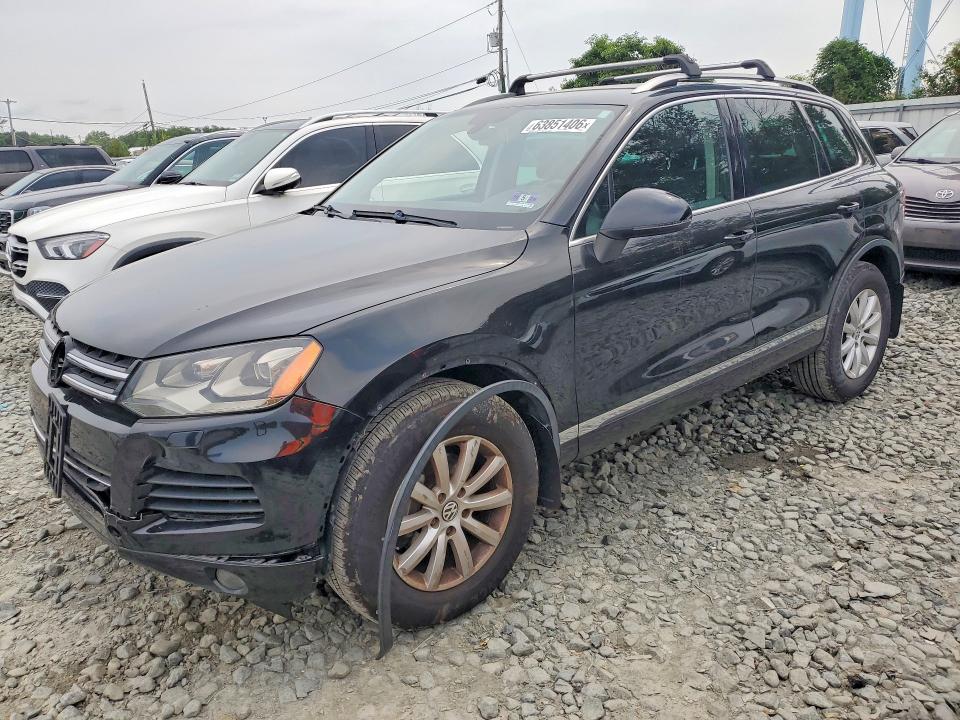 2011 Volkswagen Touareg მანქანა იყიდება აუქციონზე, vin: WVGFF9BP8BD001072, აუქციონის ნომერი: 63851406