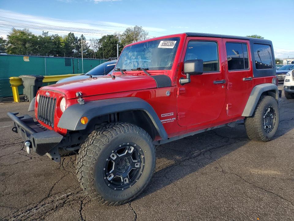 65683306 :رقم المزاد ، 1J4BA3H1XBL585752 vin ، 2011 Jeep Wrangler Unlimited مزاد بيع