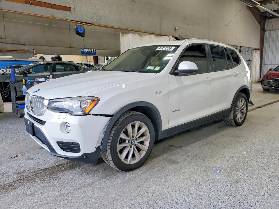 2016 Bmw X3 მანქანა იყიდება აუქციონზე, vin: 5UXWX9C57G0D94643, აუქციონის ნომერი: 64635356