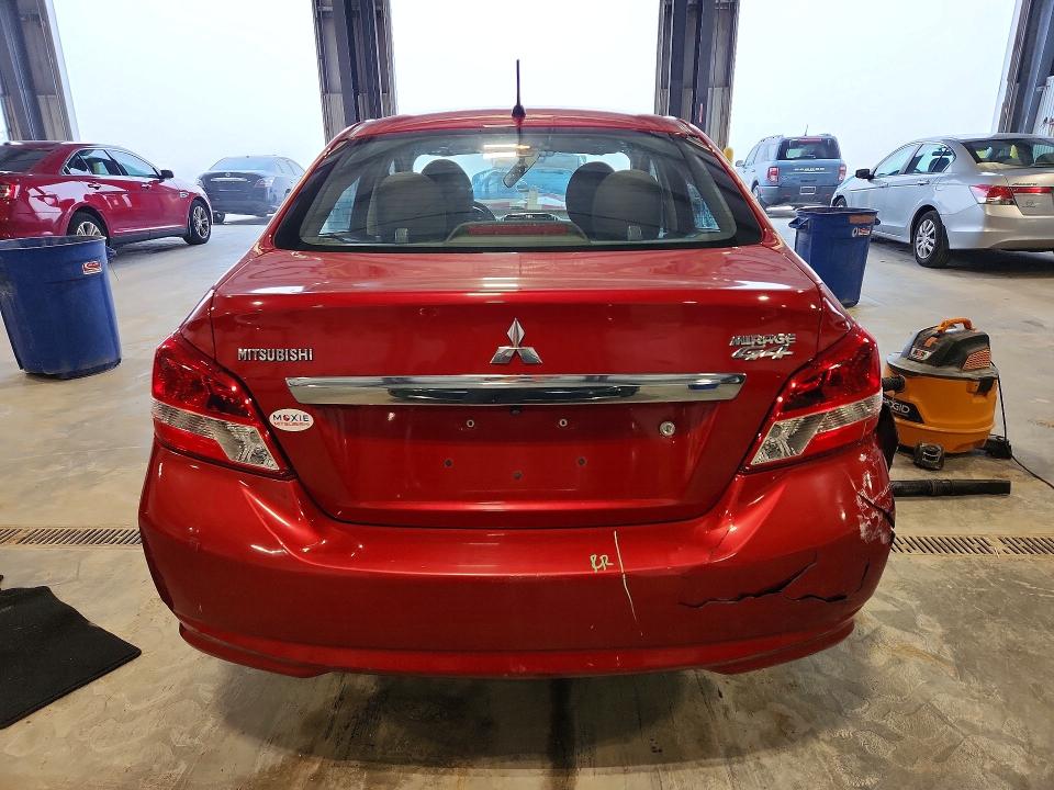 65690506 :رقم المزاد ، ML32F3FJ3JHF12854 vin ، 2018 Mitsubishi Mirage مزاد بيع