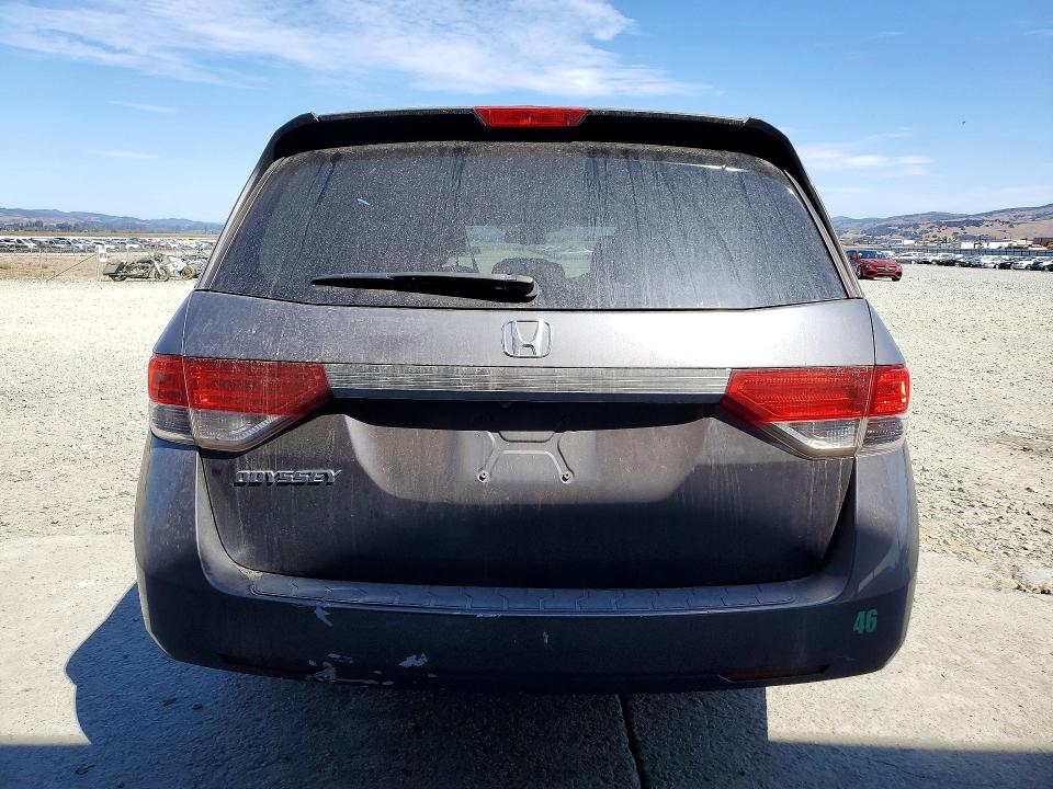 66759086 :رقم المزاد ، 5FNRL5H62FB103984 vin ، 2015 Honda Odyssey مزاد بيع