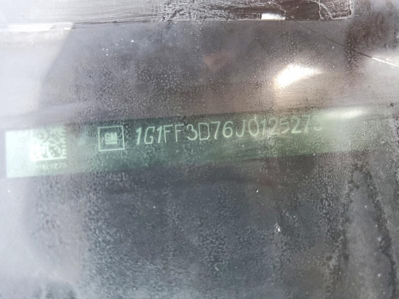 65489276 :رقم المزاد ، 1G1FF3D76J0125273 vin ، 2018 Chevrolet Camaro مزاد بيع