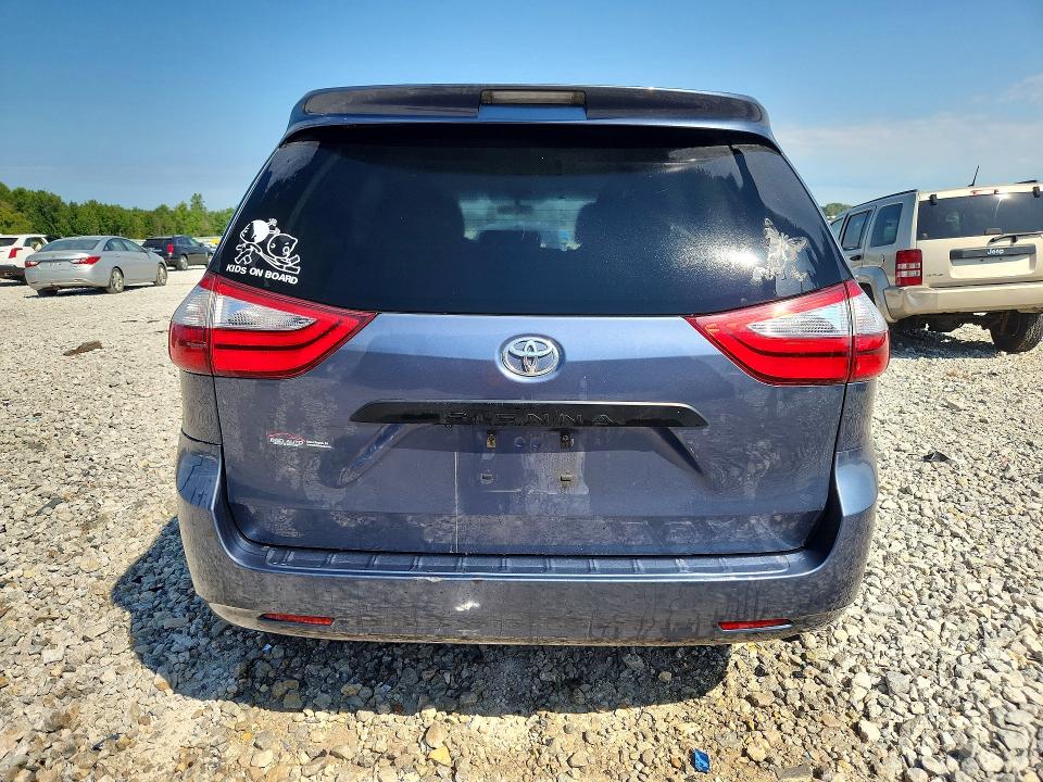 2017 Toyota Sienna მანქანა იყიდება აუქციონზე, vin: 5TDZZ3DC9HS868767, აუქციონის ნომერი: 66742796