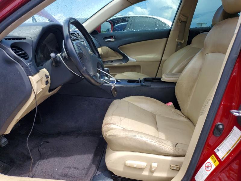 2008 Lexus Is მანქანა იყიდება აუქციონზე, vin: JTHBK262285057045, აუქციონის ნომერი: 66951736