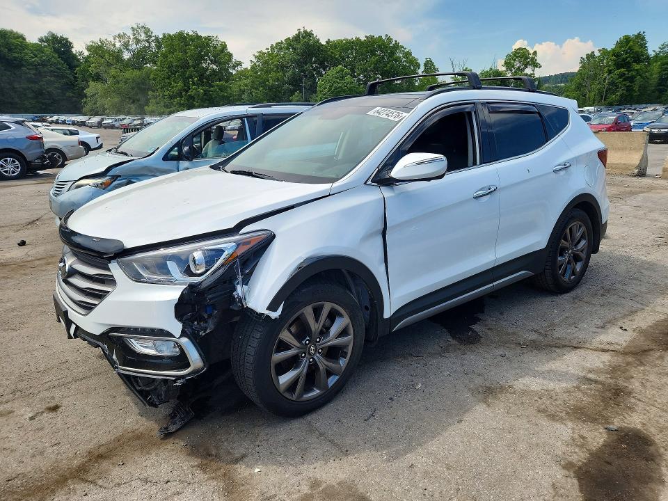 Продажа на аукционе авто 2018 Hyundai Santa Fe Sport, vin: 5XYZWDLA1JG511973, номер лота: 64274576