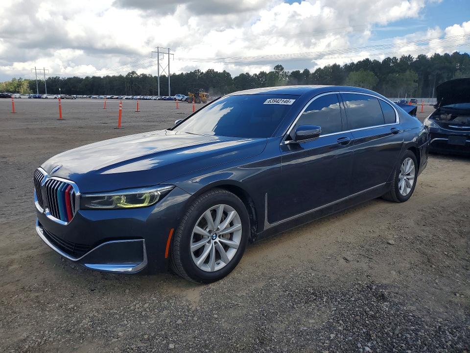 63942146 :رقم المزاد ، WBA7T2C08LGL18051 vin ، 2020 Bmw 740 مزاد بيع