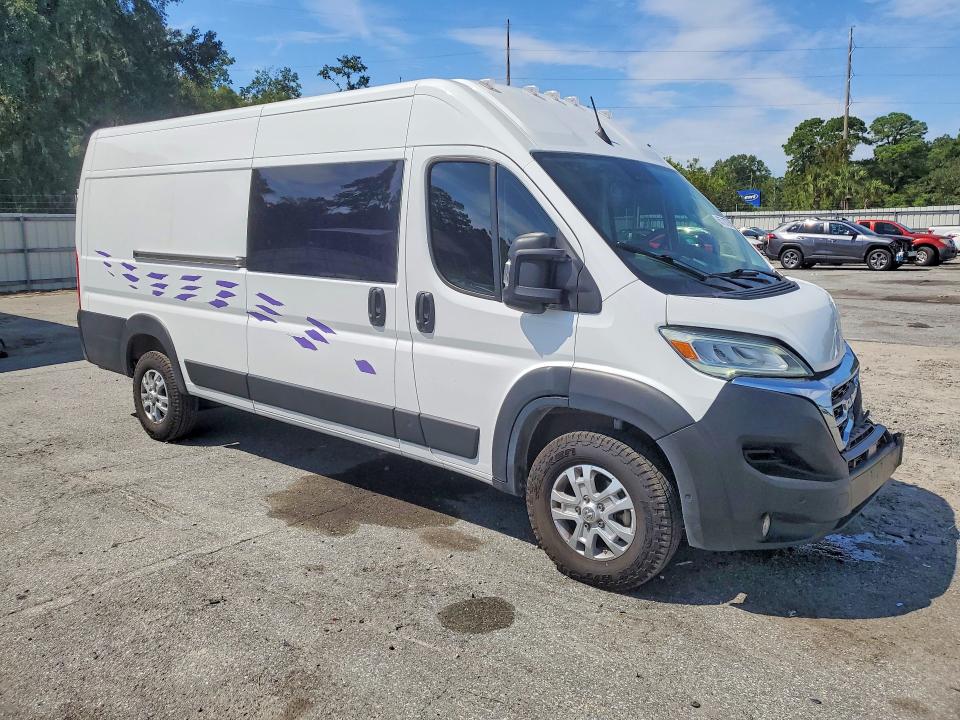 65710726 :رقم المزاد ، 3C6MRVJG8RE111455 vin ، 2024 Ram Promaster 3500 مزاد بيع