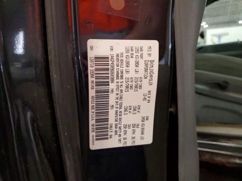Aukcja sprzedaży 2006 Chrysler Town & Country, vin: 1A4GP45R96B603884, numer aukcji: 63368906