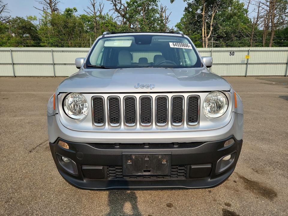 2016 Jeep Renegade მანქანა იყიდება აუქციონზე, vin: ZACCJBDT7GPC75718, აუქციონის ნომერი: 64559806