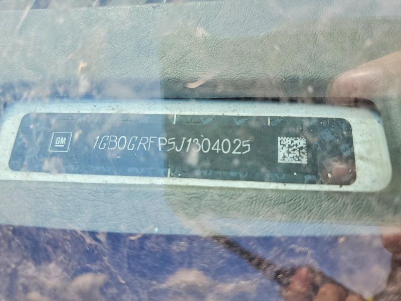 2018 Chevrolet Express G3500 მანქანა იყიდება აუქციონზე, vin: 1GB0GRFP5J1304025, აუქციონის ნომერი: 69057606