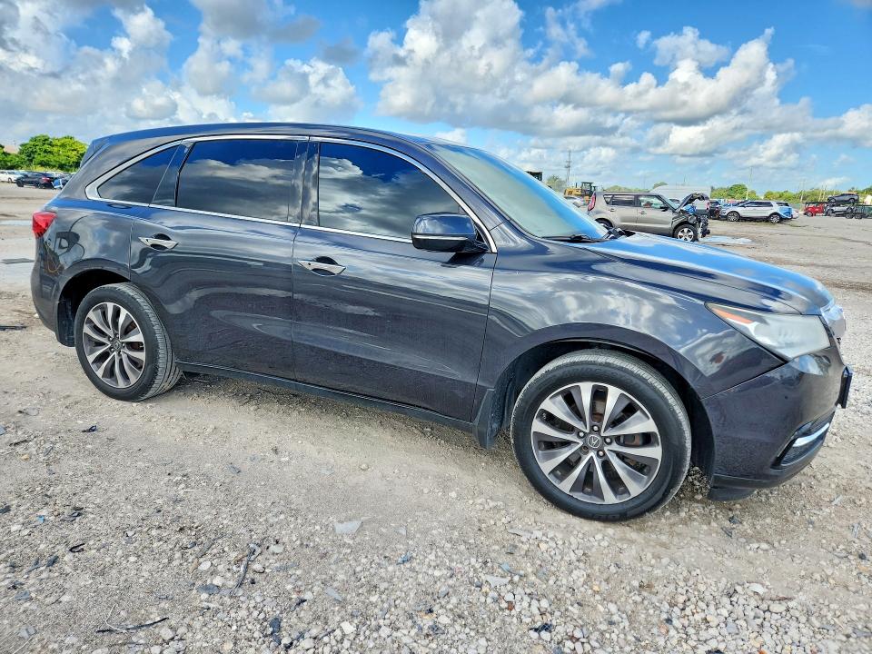 Продаж на аукціоні авто 2016 Acura Mdx, vin: 5FRYD4H47GB024750, номер лоту: 64646326