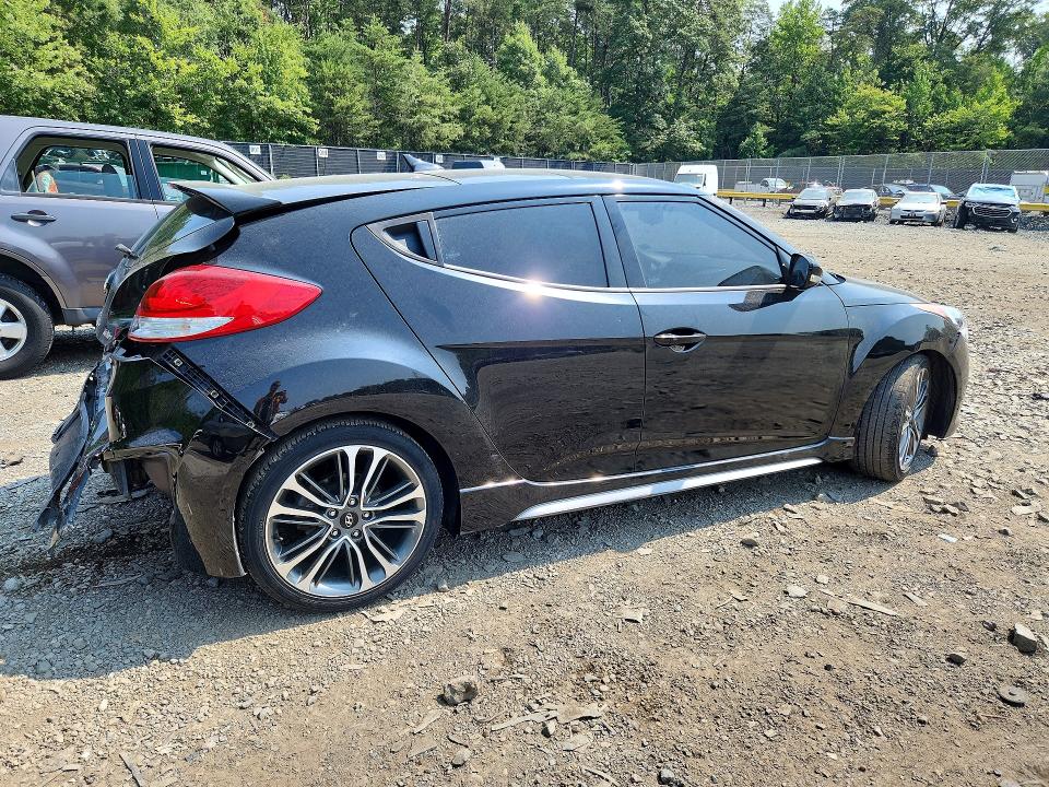 2016 Hyundai Veloster მანქანა იყიდება აუქციონზე, vin: KMHTC6AE0GU280907, აუქციონის ნომერი: 64312206