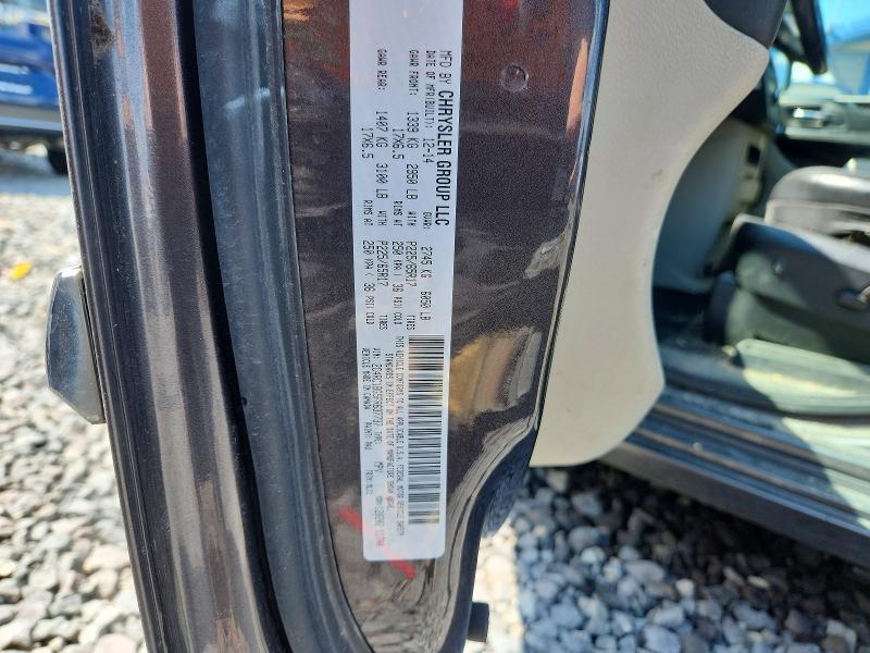 2015 Chrysler Town & Country მანქანა იყიდება აუქციონზე, vin: 2C4RC1BG5FR637737, აუქციონის ნომერი: 66265166