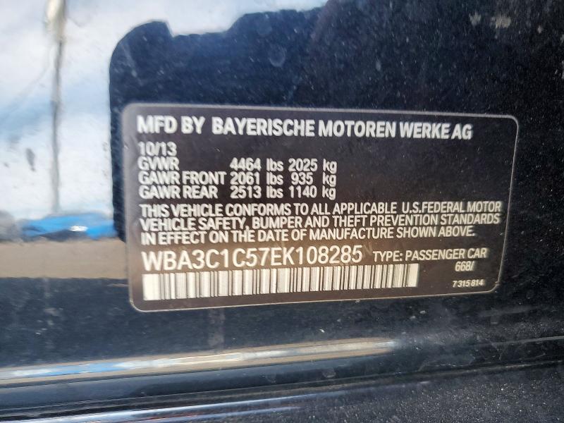 Aukcja sprzedaży 2014 Bmw 328, vin: WBA3C1C57EK108285, numer aukcji: 65751256