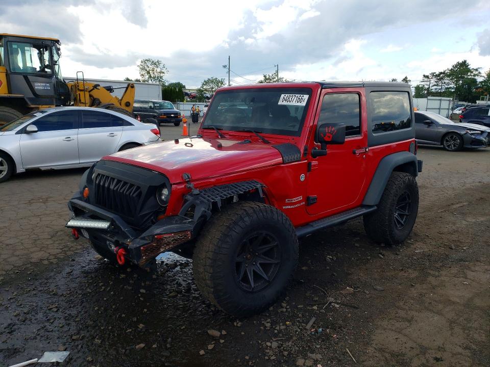 2012 Jeep Wrangler მანქანა იყიდება აუქციონზე, vin: 1C4AJWAG2CL185493, აუქციონის ნომერი: 64837166