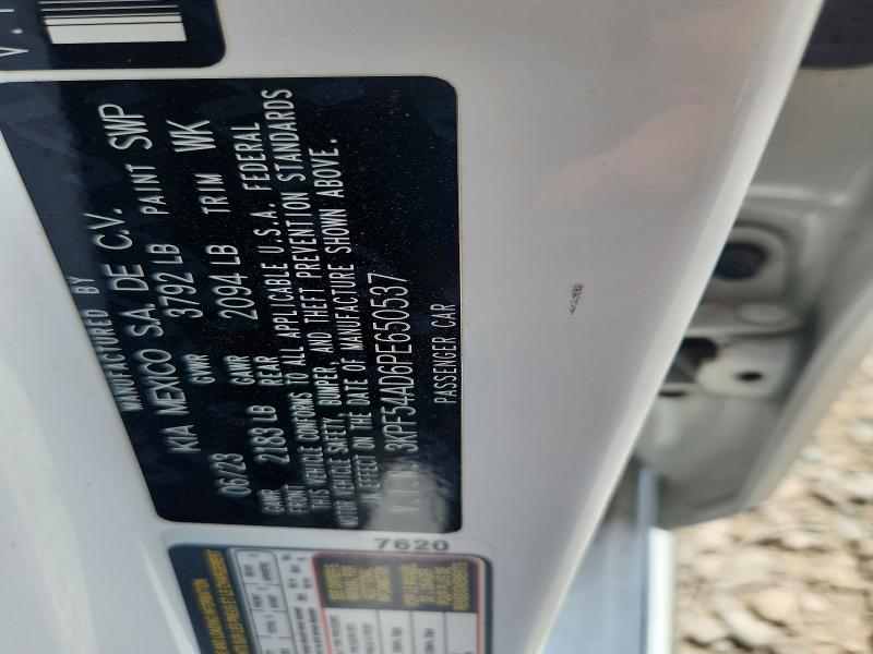 66440446 :رقم المزاد ، 3KPF54AD6PE650537 vin ، 2023 Kia Forte مزاد بيع