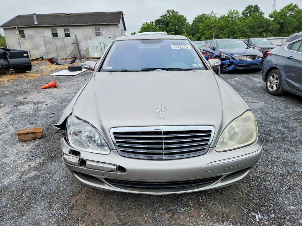 63206446 :رقم المزاد ، WDBNG83J05A456326 vin ، 2005 Mercedes-benz S مزاد بيع