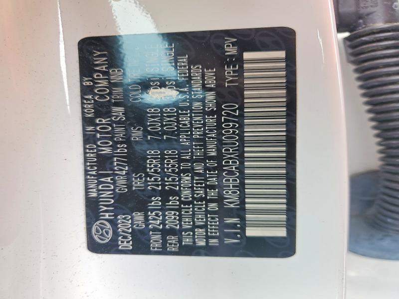 2024 Hyundai Kona მანქანა იყიდება აუქციონზე, vin: KM8HBCABXRU099720, აუქციონის ნომერი: 66170806