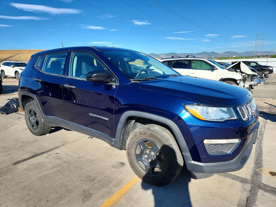 64785516 :رقم المزاد ، 3C4NJDAB1LT118365 vin ، 2020 Jeep Compass مزاد بيع