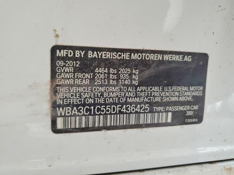 Aukcja sprzedaży 2013 Bmw 328, vin: WBA3C1C55DF436425, numer aukcji: 64287156