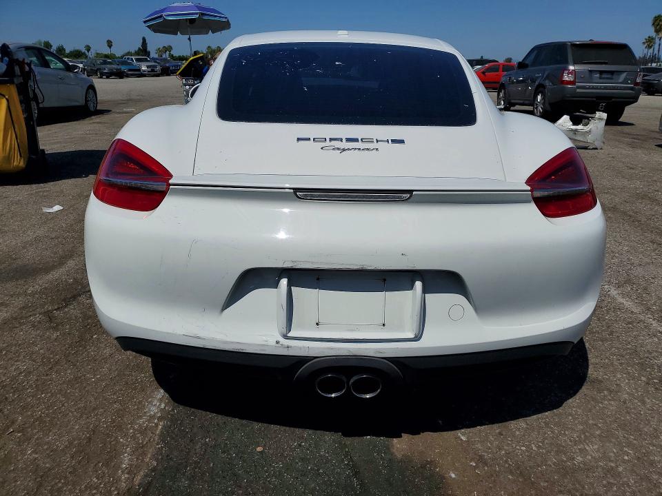 63954866 :رقم المزاد ، WP0AA2A84FK162003 vin ، 2015 Porsche Cayman مزاد بيع