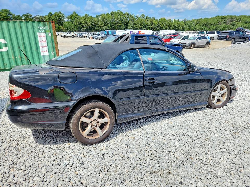 2003 Mercedes-benz Clk მანქანა იყიდება აუქციონზე, vin: WDBLK70G53T135344, აუქციონის ნომერი: 64491196