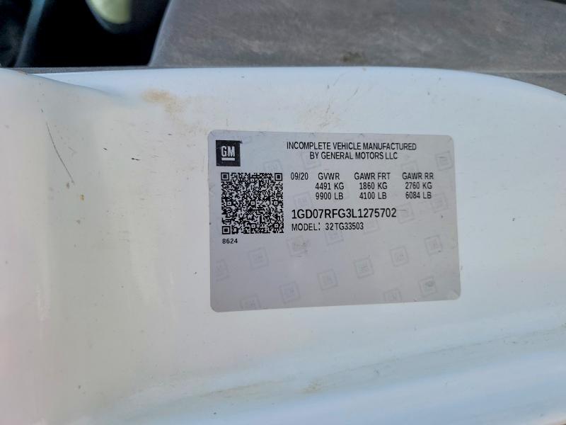 Aukcja sprzedaży 2020 Gmc Savana, vin: 1GD07RFG3L1275702, numer aukcji: 64961136