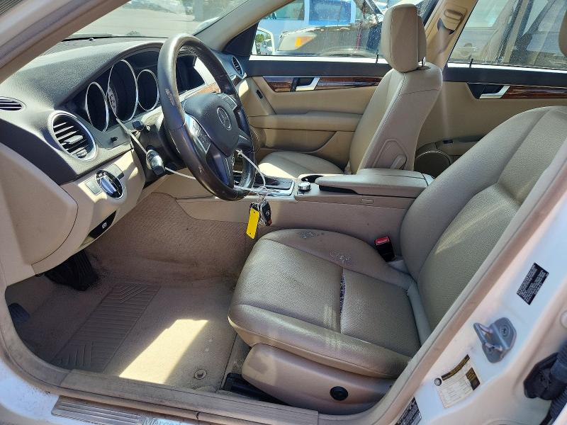 Aukcja sprzedaży 2012 Mercedes-benz C, vin: WDDGF8BB3CR201892, numer aukcji: 64157936