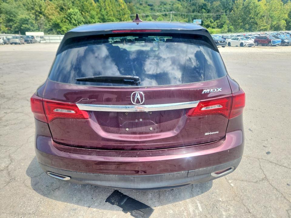67192356 :رقم المزاد ، 5FRYD4H42GB062760 vin ، 2016 Acura Mdx مزاد بيع