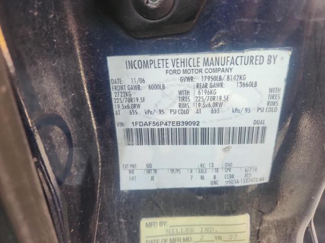 Продажа на аукционе авто 2007 Ford F550, vin: 1FDAF56P47EB39092, номер лота: 66112266