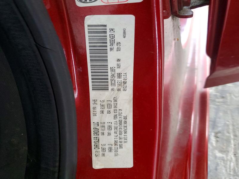 64719756 :رقم المزاد ، 1B3CC5FV5AN118975 vin ، 2010 Dodge Avenger مزاد بيع