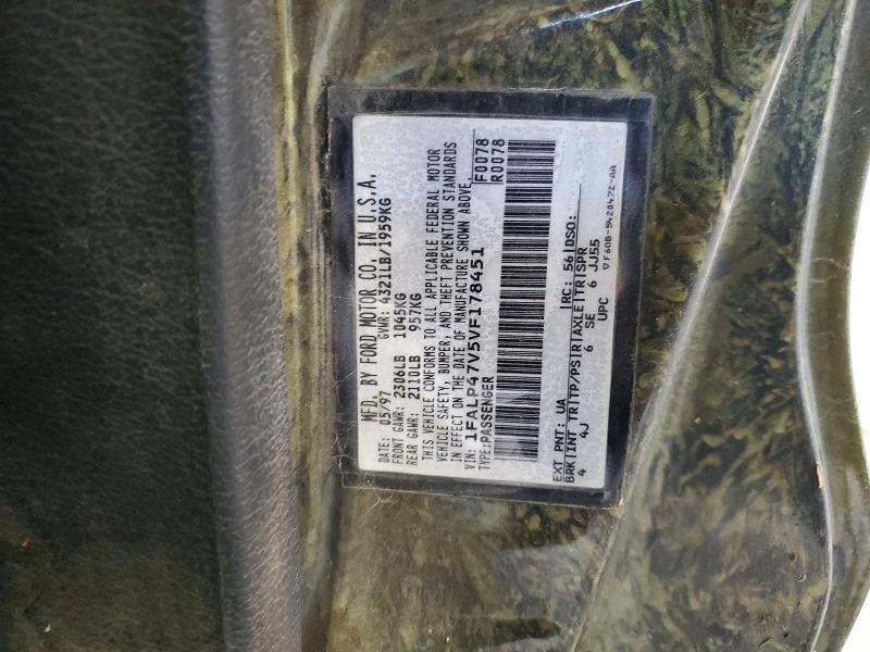 Продаж на аукціоні авто 1997 Ford Mustang, vin: 1FALP47V5VF178451, номер лоту: 66469316