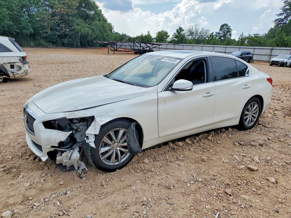 2016 Infiniti Q50 მანქანა იყიდება აუქციონზე, vin: JN1CV7AR6GM253348, აუქციონის ნომერი: 67006066