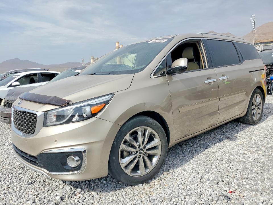 64474806 :رقم المزاد ، KNDME5C11F6038539 vin ، 2015 Kia Sedona مزاد بيع