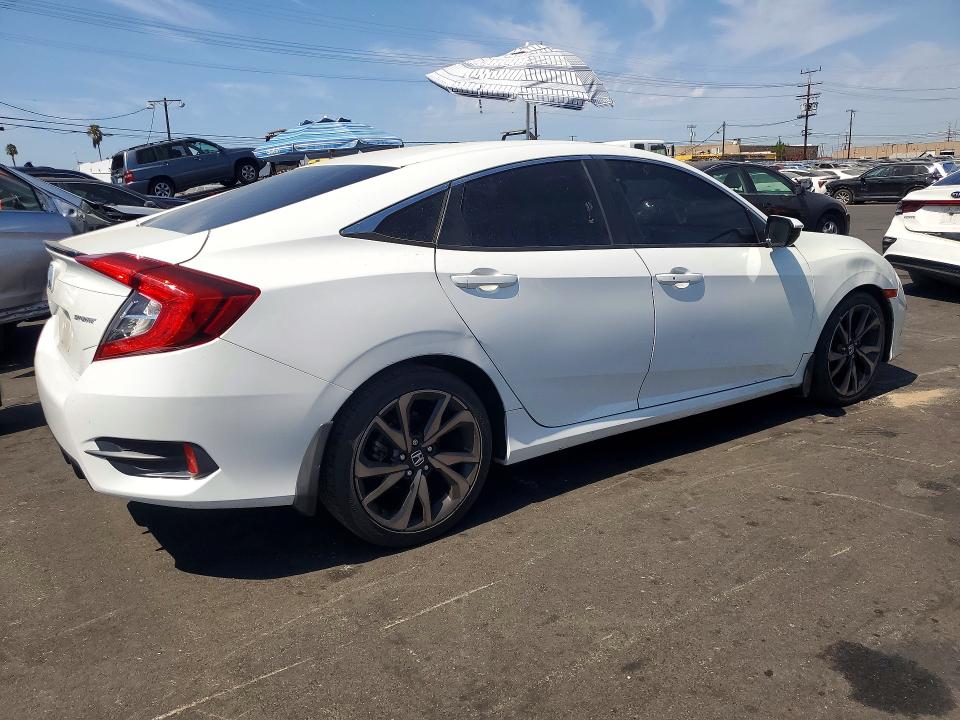 66578476 :رقم المزاد ، 2HGFC2F89KH592413 vin ، 2019 Honda Civic مزاد بيع
