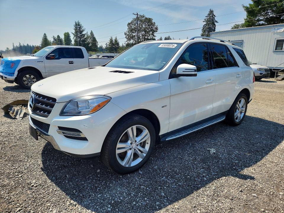 Auction sale of the 2012 Mercedes-benz Ml, vin: 4JGDA5HB7CA069411, lot number: 65698076