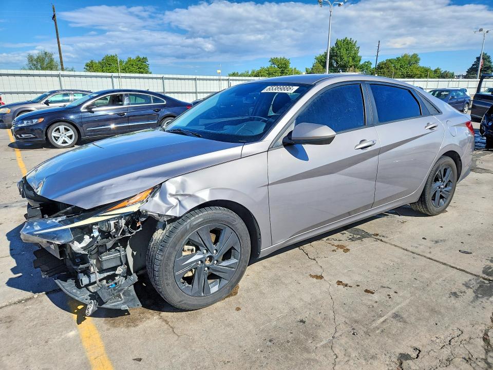 Auction sale of the 2021 Hyundai Elantra, vin: KMHLS4AG3MU190395, lot number: 65389886