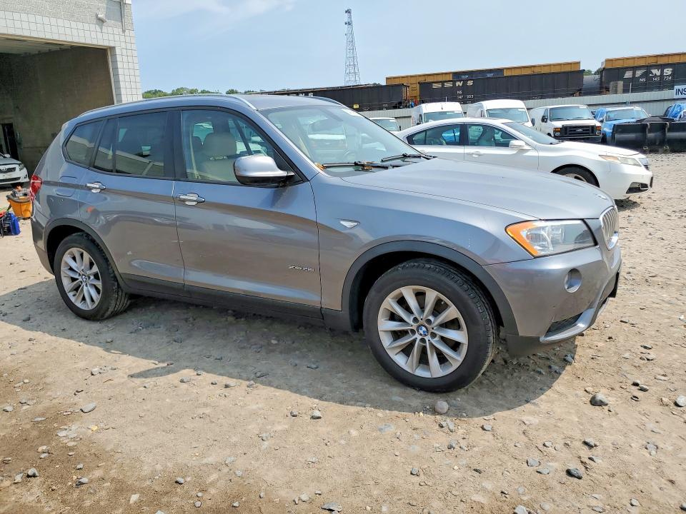 2013 Bmw X3 მანქანა იყიდება აუქციონზე, vin: 5UXWX9C58D0A24801, აუქციონის ნომერი: 64259506
