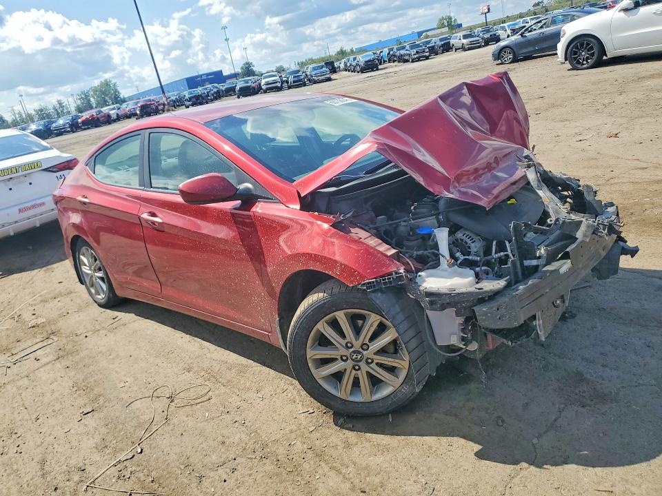 Продаж на аукціоні авто 2016 Hyundai Elantra, vin: 5NPDH4AE8GH735107, номер лоту: 66738046