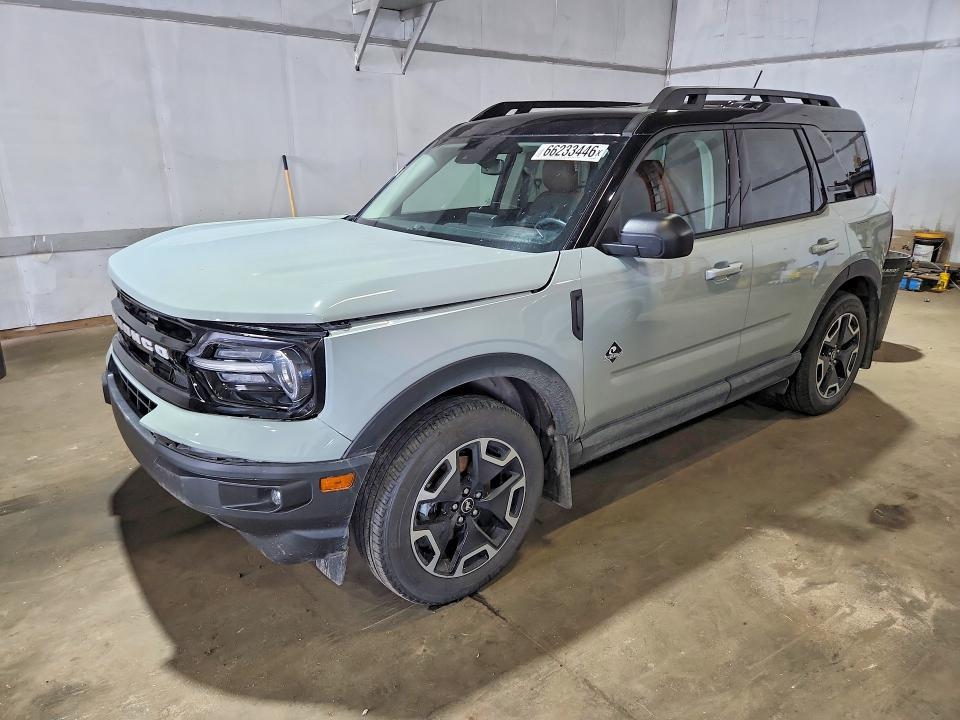 2024 Ford Bronco Sport მანქანა იყიდება აუქციონზე, vin: 3FMCR9C65RRE00457, აუქციონის ნომერი: 66233446