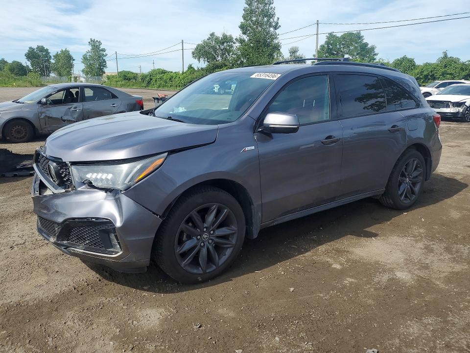 2020 Acura Mdx მანქანა იყიდება აუქციონზე, vin: 5J8YD4H0XLL803129, აუქციონის ნომერი: 65316496
