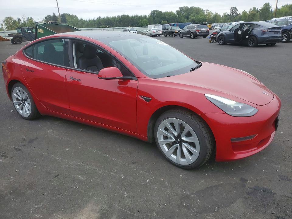 Продажа на аукционе авто 2022 Tesla Model 3, vin: 5YJ3E1EA5NF372240, номер лота: 65931406