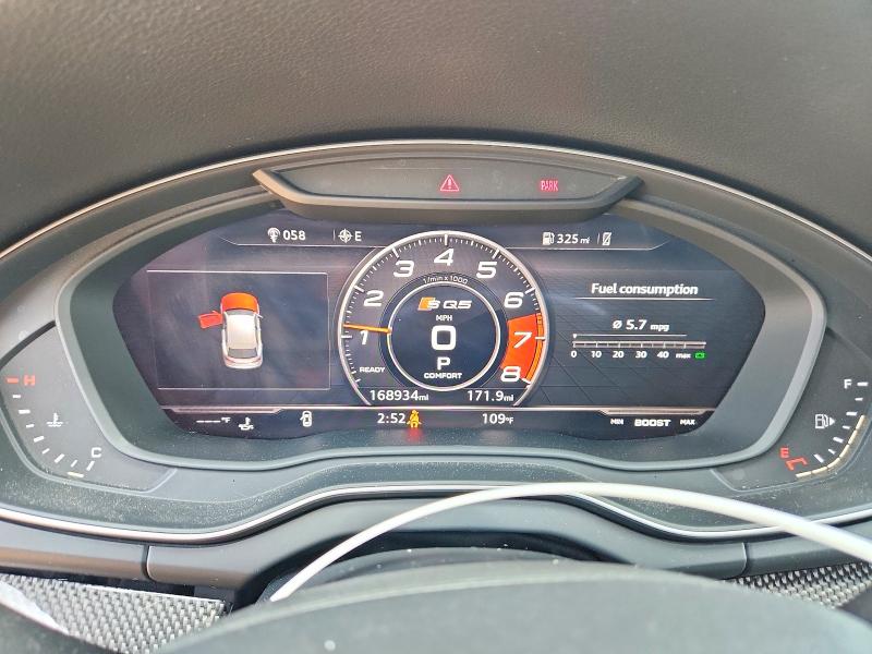 Продаж на аукціоні авто 2018 Audi Sq5, vin: WA1C4AFY9J2021501, номер лоту: 65376826