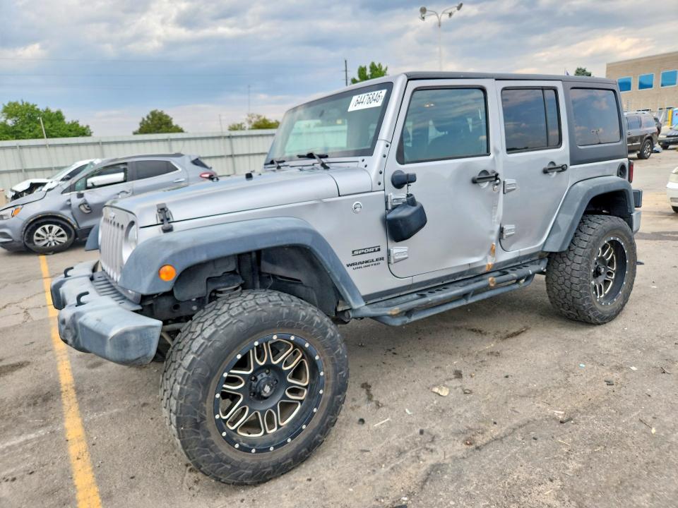 64476846 :رقم المزاد ، 1C4BJWDGXHL624284 vin ، 2017 Jeep Wrangler Unlimited مزاد بيع