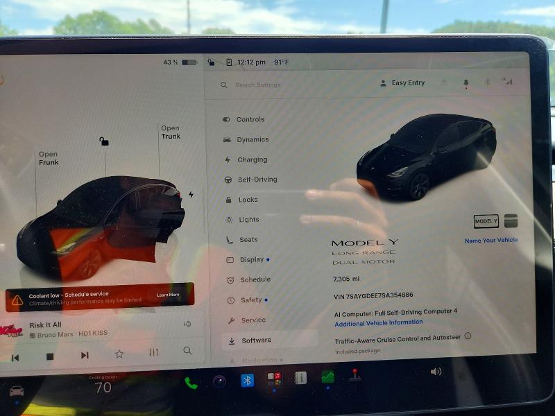 Продажа на аукционе авто 2025 Tesla Model Y, vin: 7SAYGDEE7SA354886, номер лота: 62765416